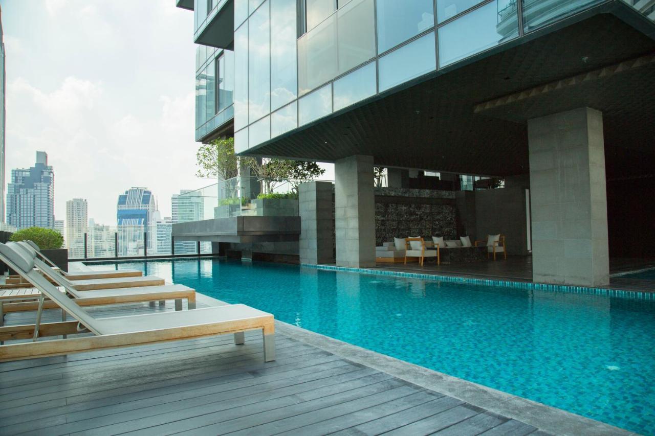 Sukhumvit 11#Luxury#Pool#Gym#Bts Nana&Mrt Sukhumvit#1Br#Max2Ppl Apartment Bangkok Exterior photo