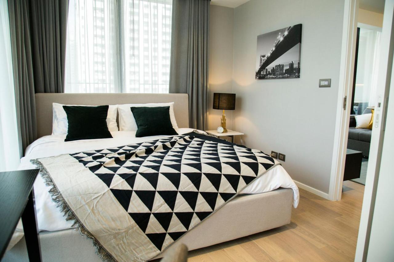 Sukhumvit 11#Luxury#Pool#Gym#Bts Nana&Mrt Sukhumvit#1Br#Max2Ppl Apartment Bangkok Exterior photo