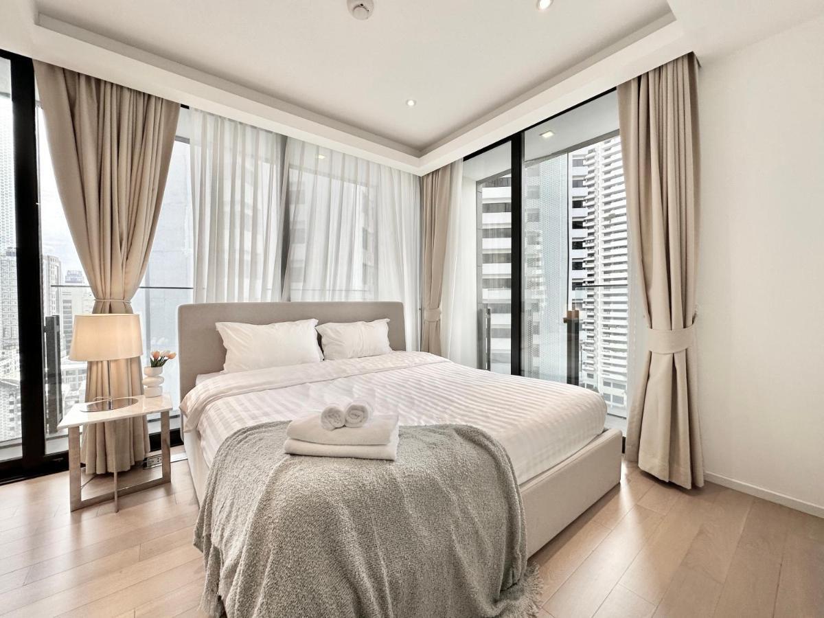 Sukhumvit 11#Luxury#Pool#Gym#Bts Nana&Mrt Sukhumvit#1Br#Max2Ppl Apartment Bangkok Exterior photo