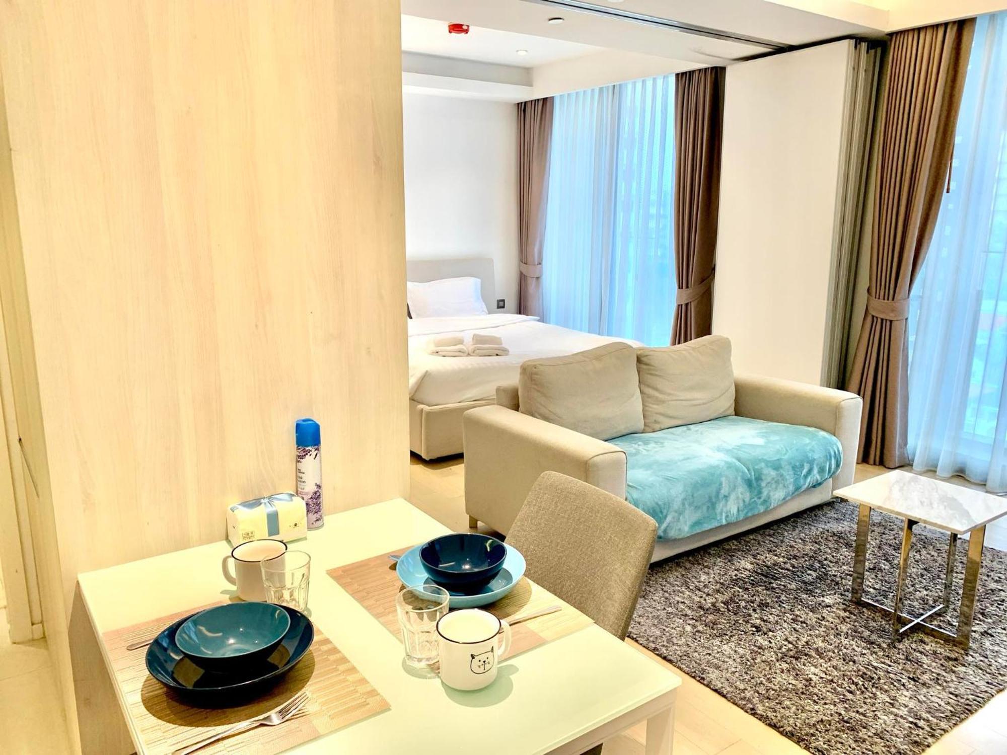 Sukhumvit 11#Luxury#Pool#Gym#Bts Nana&Mrt Sukhumvit#1Br#Max2Ppl Apartment Bangkok Exterior photo
