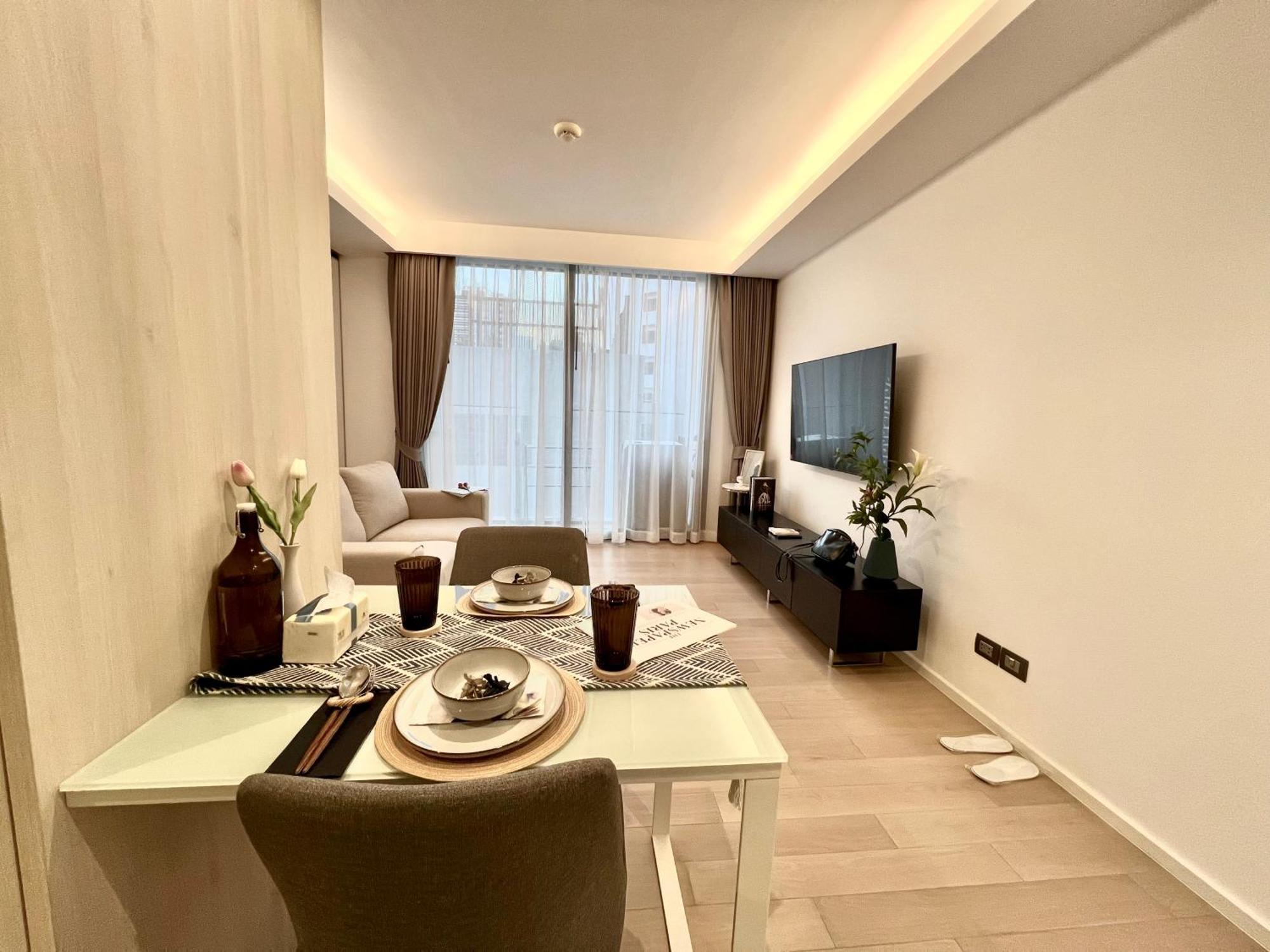 Sukhumvit 11#Luxury#Pool#Gym#Bts Nana&Mrt Sukhumvit#1Br#Max2Ppl Apartment Bangkok Exterior photo